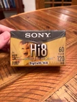 2 Packs Sony HI8 60 Min. DIGITAL8 30 Hmp Metal Particle Tape Sealed New. Fixed Price $21.99.
