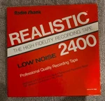Radio Shack Realistic Ln To Tape, 7" Reel, 2400 Ft.. Fixed Price $15.95.