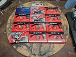 Cassette Tapes Sony Hf 60 90 Maxell Ur 120 Blank New. Fixed Price $16.80.