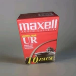 Sealed 10 Pack Maxell Normal Bias Ur 90 Audio Cassette Tapes New Mins. Fixed Price $14.99.