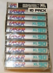 Laser F-4168 C90 10 Pack Xl Plus C-90 Minutes Cassette Tapes Swire Magnetics. Fixed Price $30.59.