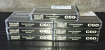 New Lot 7 Maxell Professional Communicator Series C60 Low Noise Cassettes. Fixed Price $15.99.