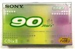 Sony Cdix Ii 90 Audio Cassette Blank Tape Sealed Made In Japan Type VER1. Fixed Price $12.99.