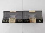 Maxell Xlii-s 60/90/100 High Bias Type Blank Audio Cassette Tapes Japan (6). Fixed Price $110.00.