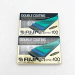 X2 Fuji Fr-ii Pro 100 Type Blank Cassette Tape Sealed Nos. Fixed Price $39.99.