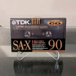 Tdk Sa-x 90 High Position Iec Ii/type Recordable Audio Cassette Tape. Fixed Price $20.00.