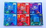 Sony MDW-74 Minidisc Color Collection 74MINS Sealed New Red, Green, Blue Lot (6). Fixed Price $58.99.