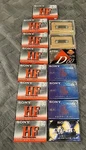Sony High Fidelity Normal Bias Audio Cassettes, Tdk, Recoton Assorted Lot Of 15. Fixed Price $39.99.