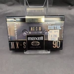 Maxell Mx-s Min Metal Cassette Tape Sealed Japan Iec Type Iv Nos Cobalt. Fixed Price $41.19.