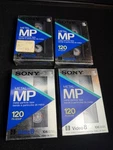 Sony P6-120MP Minute, 8MM Video Cassette Pack Of 4, New & Sealed. Fixed Price $34.99.