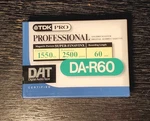 Tdk Digital Audio Tape DA-R60 Professional Dat Cassette New/sealed. Fixed Price $17.99.