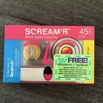 Scotch Scream"r" 45MIN Blank Audio Cassette Tape (1) New Sealed Recording. Fixed Price $5.58.