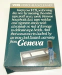 Geneva Vhs Vcr Player Recorder Head Cleaner Kit Video. Fixed Price $9.95.