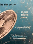 Vintage Lr Audiotape Reel 1800FT 1-MIL Cellulose Acetate. Fixed Price $19.64.