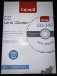 Maxell Pro 190048 CD-340 Laser Lens Cleaner Safe & Effective Player Gam. Fixed Price $9.99.