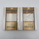 (2) Ampex 381 Cartridge Track Sealed 80 Minute. Fixed Price $17.50.