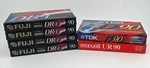 Vtg Fuj Tdk Maxell 90 Blank Lot Of 6 Factory Sealed Cassettes. Fixed Price $18.95.