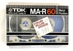 Tdk Ma-r 60 Type Iv Metal Alloy Cassette Tape Nos / Factory Sealed New. Fixed Price $120.00.