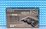 Sony Es 64 1992 Japan Type Ii Blank Cassette Tape (1) (sealed). Fixed Price $29.69.