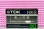 Tdk Hx-s 90 1986 Usa Type Ii Blank Cassette Tape (1) (sealed). Fixed Price $71.09.
