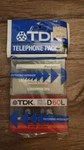 Tdk D60L 60-MIN Cassette Tape Telephone Pack (nos Sealed). Fixed Price $10.50.