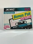 Kmc Cassette Tapes K-mart 12 Pack 60 Minute Audio Sealed. Fixed Price $14.87.