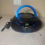 Lonpoo Cd Player Boombox, LP-D02 Portable Bluetooth Fm Radio Stereo So. Fixed Price $27.50.
