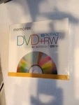 New! Memorex Dvd-rw 4X 4.7 Gb/go 120MIN 10 Pack Blank Disc Slim Jewel Case. Fixed Price $8.99.