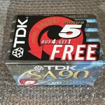 Tdk SA90 High Bias Cassettes, 5 Pack - Sealed. Fixed Price $35.00.