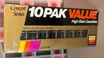 Pack Gemini Concert Series Minute CS100 High Bias Tape Cassettes Vtg. Fixed Price $14.97.