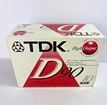 Tdk D90 Type Recordable Blank Audio Cassette Tape Lot Of 10 New Sealed. Fixed Price $25.77.