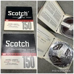 2 X Scotch 150 Magnetic Tape Studio Reel-to-reel 1800FT 7" With Symphony. Fixed Price $18.95.
