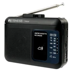 Retekess TR606 Tape Recorder Cassette Player, Am Fm Players, Black. Fixed Price $42.99.