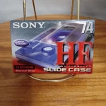 Sony Min High Fidelity Recording Norm Blank Cassette Sealed C-74HFSL. Fixed Price $14.99.