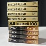 Lot Of Sealed Maxell Xlii 90/100 & Tdk SA90 Type Cassette Tapes. Fixed Price $69.99.