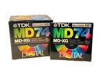 Tdk MD74 Md-xg Excellent Digital Grade Recordable Minidisc Sealed (10 Pack ) New. Fixed Price $115.00.