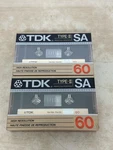Tdk SA-60 Iec Type Ii High Position Cassette Tapes Sealed New 2. Fixed Price $22.98.