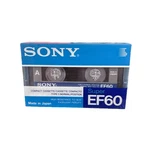 Sony Super Ef 60 1990 Europe Type I Blank Cassette Tape (1) (sealed). Fixed Price $22.99.