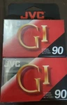 Jvc GI-90 Audio Cassettes Two Pack Sealed. Fixed Price $9.50.