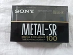 Sony Metal-sr 100 Blank Audio Cassette Tape Sealed Nos. Original New. Japan.. Fixed Price $28.99.
