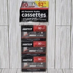 Digitech 90 Minute Type Normal Position Audio Cassette Tapes Nwt Nos 3 Pack. Fixed Price $8.17.