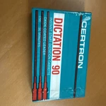 1 Vintage Certron D90 Instant Start Dictation Blank Cassette Tapes Min. Fixed Price $11.00.