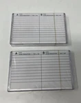 2 Tapes Onn 90 Minute Audio Cassettes High-output Blank Recording New!. Fixed Price $12.99.