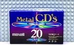 Maxell Metal Cd's 20 1992 Japan Type Iv Blank Cassette Tape (1) (sealed). Fixed Price $38.69.