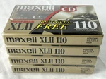 Maxell Cassette Tapes Xlii 110 Iec Type High Bias Sealed 4-PACK. Fixed Price $48.00.