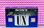 Sony Ux 60 1992 Europe Type Ii Cassette Tape (1) (sealed). Fixed Price $26.99.