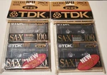 4 New Tdk Sa-x 100 Cassette Tape High Position Iec Ii /type. Fixed Price $69.99.