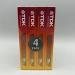 Tdk Premium Quality T-120 6 Hours Vhs Tapes 4 Pack New Sealed. Fixed Price $16.99.