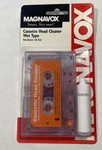New Sealed Magnavox Cassette Tape Head Cleaner Wet Type M62020 W/ Cleaning Fluid. Fixed Price $9.49.