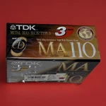 Tdk MA-110 Package Of Type Iv High Bias All Metal Cassette Audio Tapes (3PACK). Fixed Price $74.00.